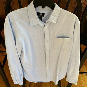 H&M, casual button down. Size: Medium.